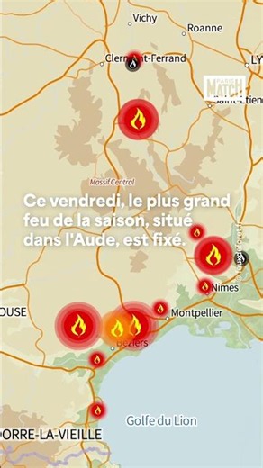 Depuis quelques jours, plusieurs incendies sévissent dans le sud de la France