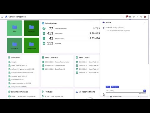 AI in context: Content Aviator and business workspace