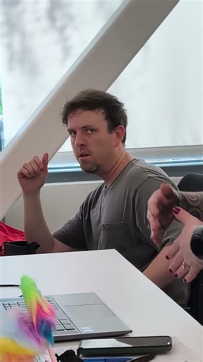 When the warm-up routine is a little excessive.