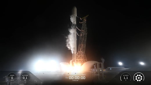 2026全球87发！SpaceX猎鹰9火箭升空！将25颗Starlink卫星送入太空，完成2026年第46次发射任务！