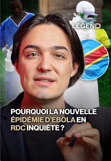 Une nouvelle épidémie d’Ebola touche la République démocratique du Congo et a déjà fait 131 morts en quelques semaines. @Max Bellona nous parle de ce virus qui se propage rapidement. #legend #legendmedia