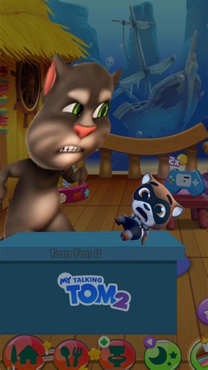 OMG Tom Ghost My Talking Tom 2 #shorts #tom #cat #viral #mytalkingtom2 #meme