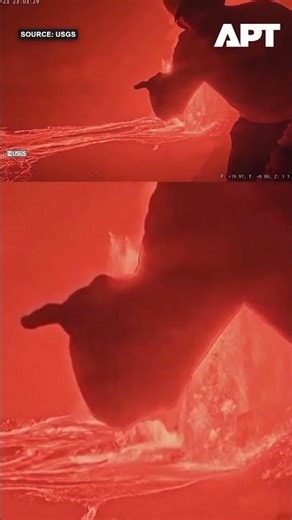 Dramatic Footage Shows People Near 100-Foot Lava Fountains at Hawaii’s Kilauea Volcano | APT