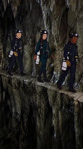In November 2021, cave explorer George Linnane entered. #horror #mystery