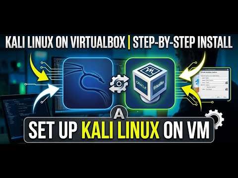 setting up kali linux on a VM
