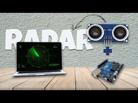 Arduino Radar Project using Ultrasonic Sensor | Real-Time Radar Visualization on PC