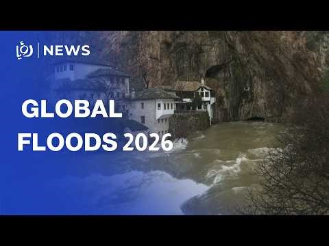 Global floods sweep multiple regions in 2026