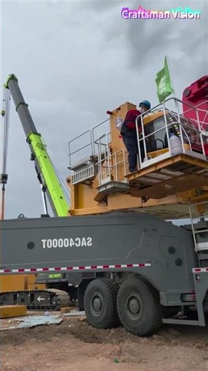 Crane Cab Lift: No More Climbing Stairs, Operators Reach High Working Platform with One Click