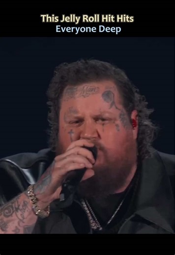 Jelly Roll’s heartfelt live of Save Me is pure magic 🥺 Powerful lyrics touch every soul, full of sincere emotions. #JellyRoll #LiveShow #EmotionalSong