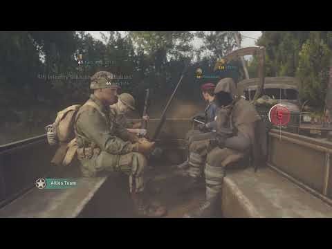 Call of Duty WW2 WAR Gameplay (No Commentary)
