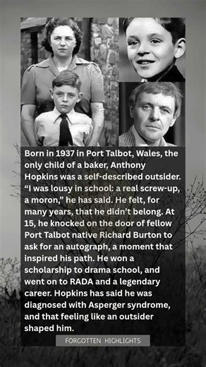 Anthony Hopkins Called Himself a “Screw-Up” in School. The Outsider Became a Legend.