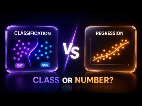 Classification vs Regression in 5 Minutes (No Confusing Math)