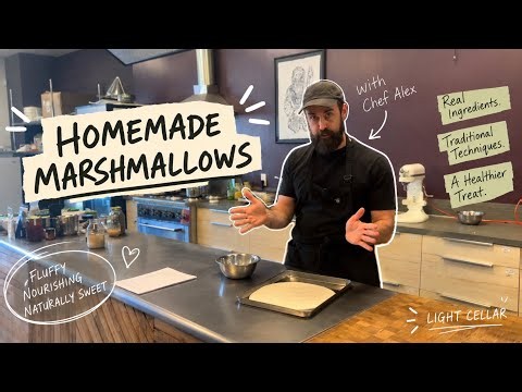 How to Make REAL Marshmallows From Scratch 