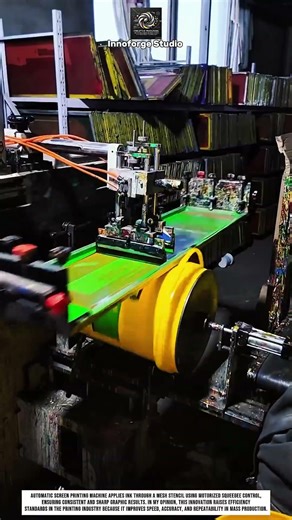 Automatic Screen Printing Machine for Precision Graphic Production