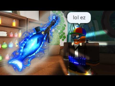 How To EASILY OBTAIN THE HALIBUT HARPOON In FISCH Roblox...