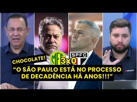 "FALO ISSO TEM TEMPO..." Flavio Prado DETONA FASE DO SPFC após derrota por 3 A 0 CONTRA O MIRASSOL!!