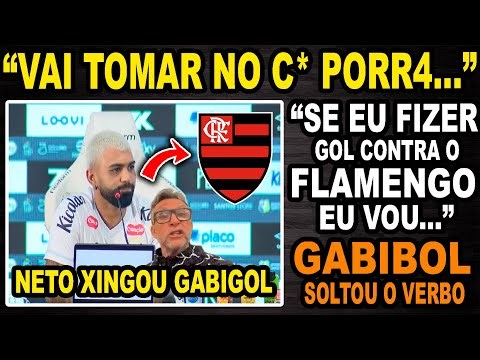 Neto insults Gabigol, and Gabi speaks his mind: "Against Flamengo, if I score a goal, I'll..."