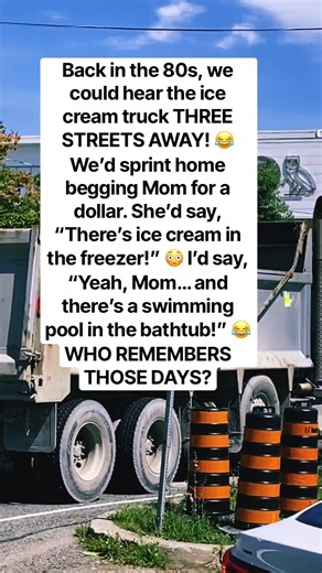 The Ice Cream Truck Had Us Running in the 80s! 😂🍦