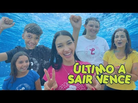 O ÚLTIMO A SAIR DA PISCINA VENCE | Luluca