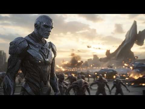 Marines battle alien invaders during a deadly attack on Los Angeles / Action / Movie in English 4k