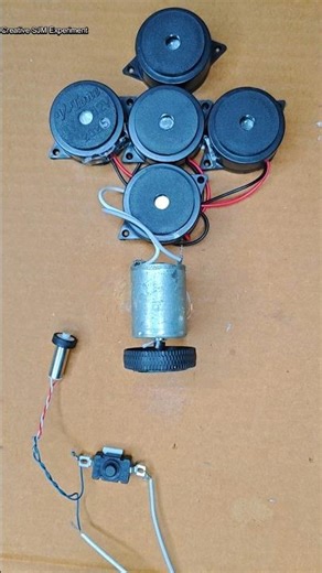 Multi Buzzer Power Test by Drone Motor | #dcmotor #tech #dcmotorproject #diy