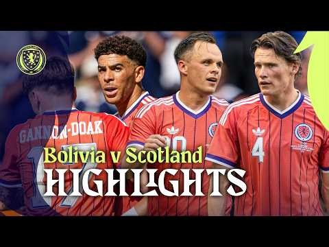Bolivia v Scotland | Four Goals in Final Pre-World Cup Friendly! | Friendly Highlights