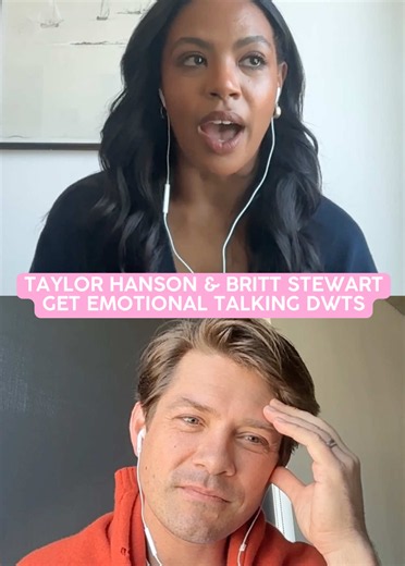 Team BritTay forever 🩷 Hear our full episode with @Taylor Hanson & @Britt Stewart on LadyGang wherever you get your podcasts 🎙️ #dwts #taylorhanson #brittstewart #ladygangpodcast #dancingwiththestars