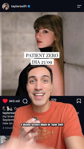 New Taylor Swift Song “Patient Zero” out on Friday! #taylorswift