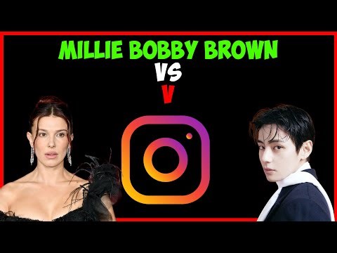 Millie Bobby Brown Vs Shawn Mendes - Live Instagram Follower Race