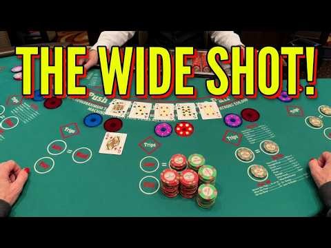 $400 ULTIMATE TEXAS HOLD 'EM Buy In With The W I D E S H O T That Everyone Loves To Experience!
