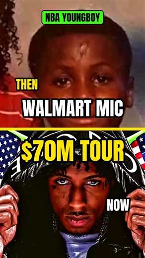 From a Walmart Mic to a $70M Tour 😳 NBA YoungBoy