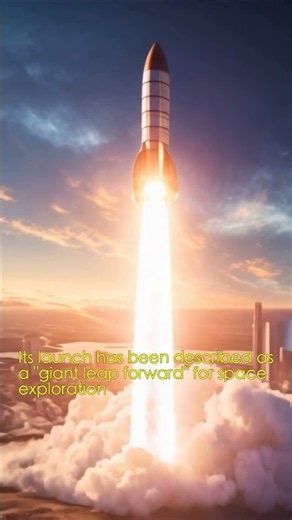NASA launches James Webb: giant leap forward in space exploration