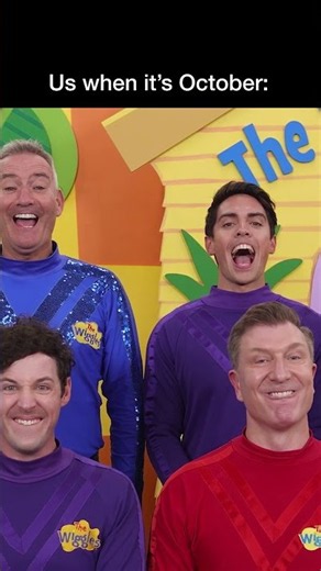 Yes, it's that time of the year again! Internet do your thing. 🎶 The Wiggles