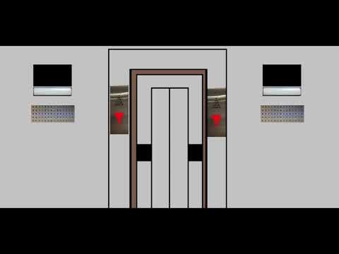 Animated: “𝕄𝔸𝔻ernized” OTIS Traction Elevators, 135 Inamyren Ave, 🏙️Toronto, ON