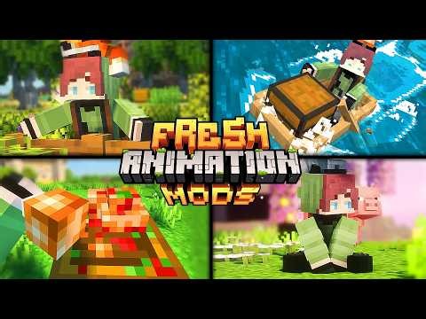 TOP 20+ Minecraft Fresh Animation Mods (Ep 6) | 1.20.1/26.3 [Forge / Fabric / NeoForge]