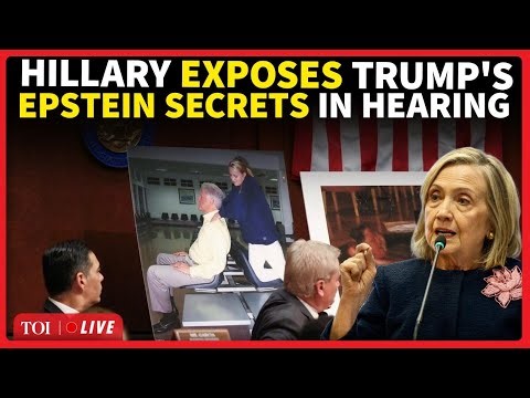 'I Am Done, Go Ask Trump': Hillary Clinton Explodes In Epstein Hearing; Reveals Shocking Details