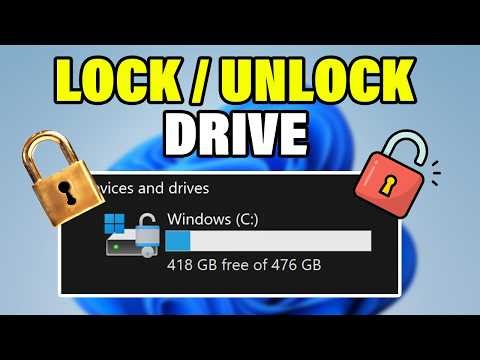 How to Lock Drive in Windows 11 - Full Guide