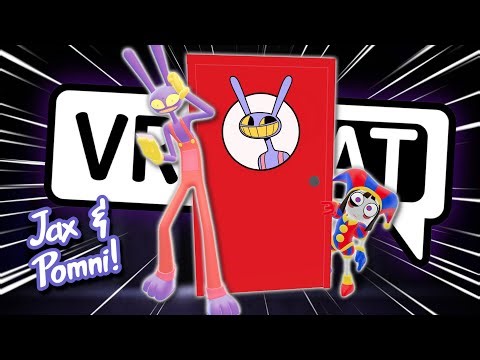 Pomni Stops Jax From Abstracting In VRChat! - VRChat Funny Moments (The Amazing Digital Circus)