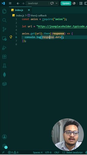 Axios in 60s — Fast JavaScript HTTP Requests (Quick Tutorial)