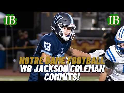 Notre Dame Commit Profile: Wide Receiver Jackson Coleman