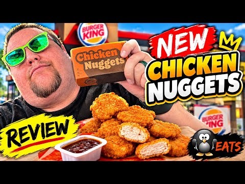 Are Burger King’s NEW Nuggets Better Than McDonald’s?!
