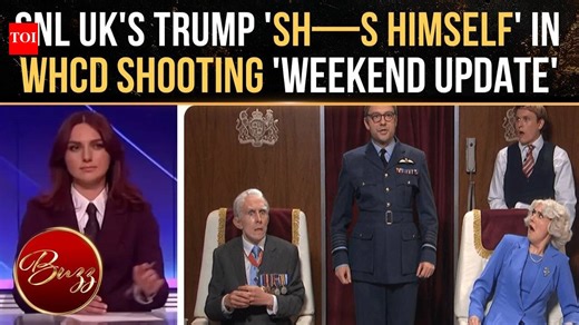 'SNL UK' Roasts Trump, Royals Amid WHCD Fallout; Late-Night Segment Sparks Debate