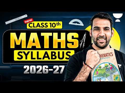 CBSE Class 10 Maths Syllabus 2026–27 || Full Syllabus Breakdown || Mandeep Sir