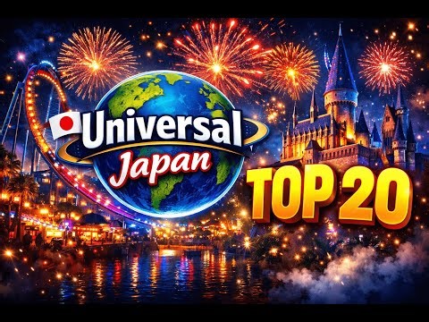 TOP 20 UNIVERSAL STUDIOS JAPAN (2001 - 2025)