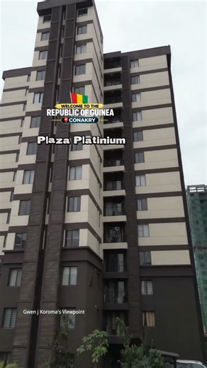 ❤️🇬🇳GUINEA CONAKRY PLAZA PLATINIUM IN MOTION! The beauty of Conakry in motion.#Guinea