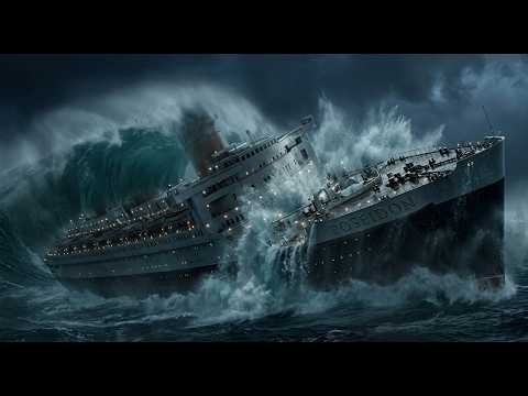 The Rogue Wave Disaster That Turned a Cruise Ship of over 1,000 feet long Upside down.