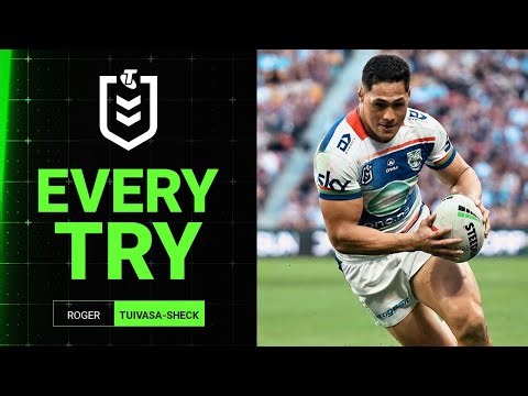 NRL Highlights | Roger Tuivasa-Sheck's 2025 try-scoring season