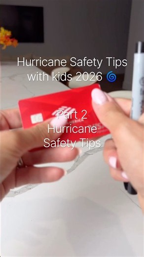 Hurricane safety tips 2026. How to get ready with kids during a hurricane 🌀 #hurricane #warning