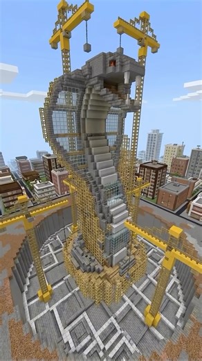 Doge Vlogger on Instagram: "Building the ULTIMATE Cobra Base in Minecraft! 🐍⛏️ Is this the coolest Minecraft base ever? 😱 Watch the 16-second time-lapse of the giant "Cobra Tower" build! From a simple foundation to a glowing neon beast at night. 🌑✨ Would you build this in Survival Mode? Let me know in the comments! 👇 Seed: Random Shaders: BSL / Complementary Mode: Creative Build ✅ Subscribe for more Mega Builds! #minecraftbuildings #MinecraftBuilds #minecraftbuilding"