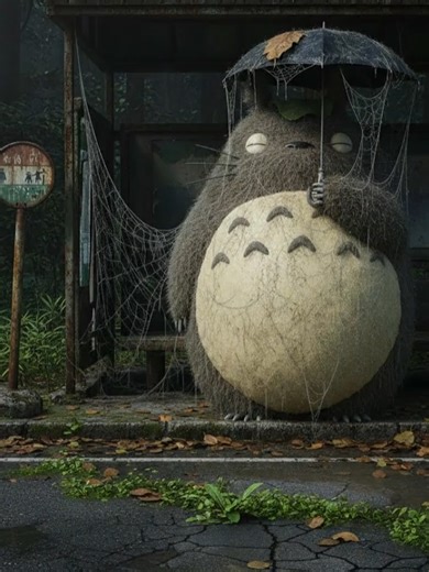 Totoro and the Forgotten Friends - Totoro (My Neighbor Totoro – 1988) #viralvideo #totoro #myneighbortotoro#memories